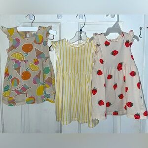 3 H&M Dresses (12m)